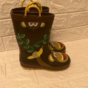 Mucky Wear Loop Rain Boot Monkey Business 11 US toddler